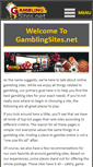Mobile Screenshot of gamblingsites.net