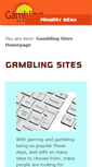 Mobile Screenshot of gamblingsites.co