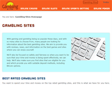 Tablet Screenshot of gamblingsites.co